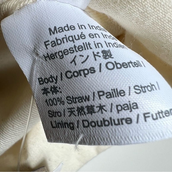 J.CREW Sedona Basket bag in Straw NWT - Picture 6 of 6